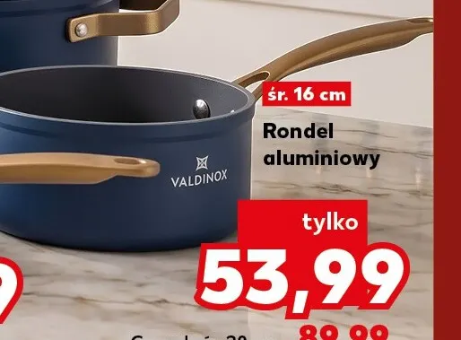 Rondel aluminiowy śr. 16 cm Valdinox promocja w Kaufland