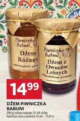 Dżem piwniczka babuni promocja w Stokrotka