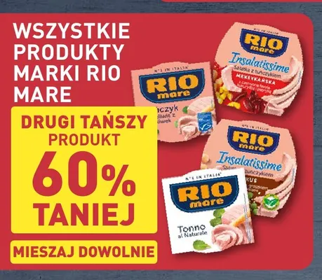 Sałatka z tuńczykiem Insalatissime meksykańska Rio Mare promocja w Aldi