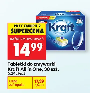 Tabletki do zmywarki All in One promocja w Biedronka