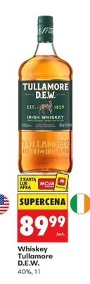 Whiskey D.E.W. promocja w Biedronka