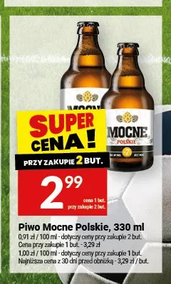 Piwo Mocne Polskie 330 ml promocja w Twój Market