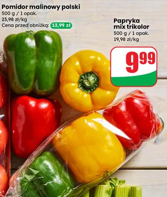 Pomidor malinowy polski promocja w Dino