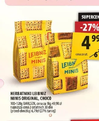 Herbatniki Leibniz Minis Original promocja w Arhelan