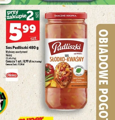 Sos Pudliszki promocja w TOPAZ