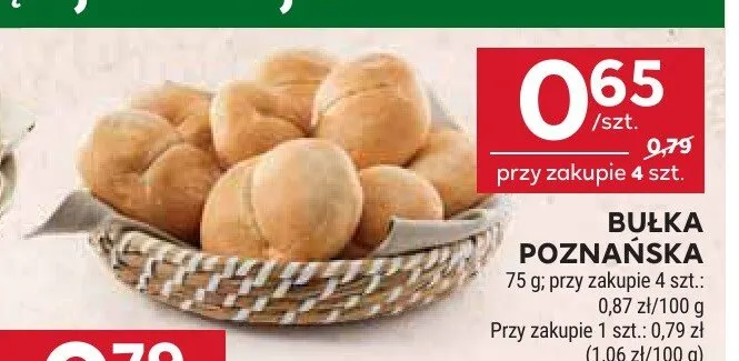 Bułka Poznańska promocja w Stokrotka