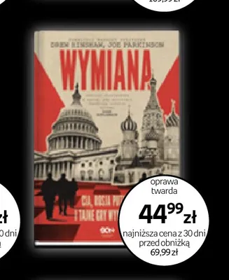 Książka Wymiana Drew Bingham Joe Parkinson oprawa twarda promocja w Empik