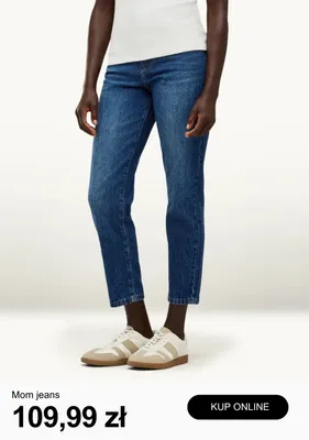 Spodnie jeansowe Mom jeans promocja w C&A