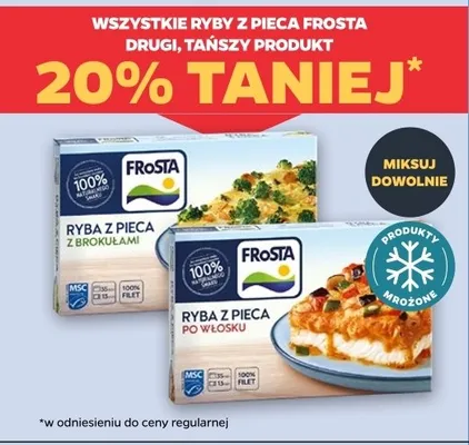 Ryba z pieca z brokułami promocja w Netto