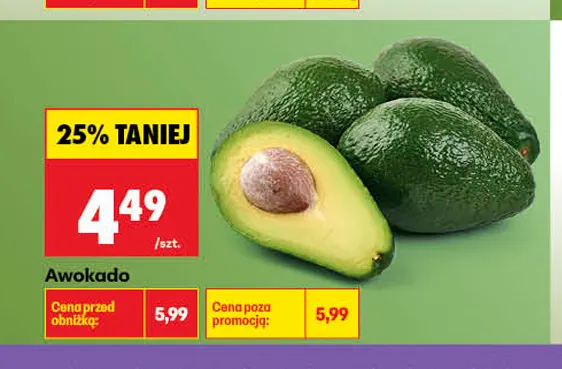 Awokado promocja w Biedronka
