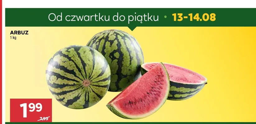 Arbuz promocja w Stokrotka