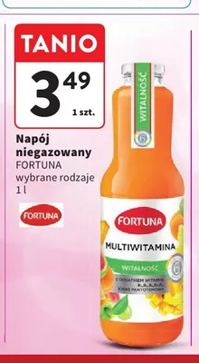 Napój niegazowany Fortuna Multiwitamina promocja w Intermarche