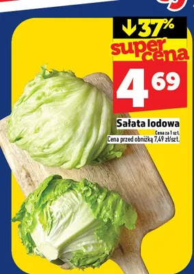 Sałata lodowa promocja w TOPAZ