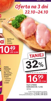 Filet z piersi kurczaka promocja w Selgros