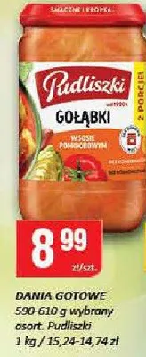 Gołąbki w sosie pomidorowym Pudliszki promocja w Chorten