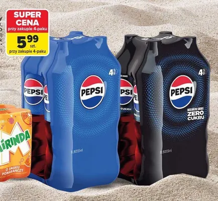 Napój gazowany Pepsi 4-pak promocja w Carrefour Market