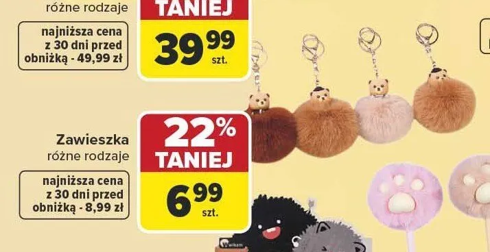Zawieszka Wikam Plush promocja w Carrefour