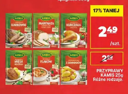 Przyprawy Kamis promocja w API Market