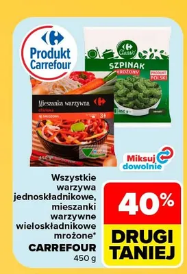 Mieszanka warzywna chińska Carrefour promocja w Carrefour
