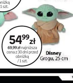 Grogu Disney 25cm promocja w Empik
