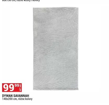 Dywan Savannah 140x200cm promocja w Merkury Market