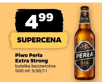 Piwo butelka bezczwrotna promocja w Netto