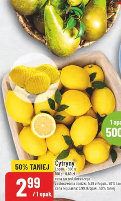 Cytryny promocja w POLOmarket