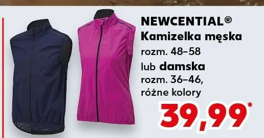 Kamizelka męska lub damska promocja w Kaufland