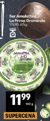 Ser Amalattea La Prima Granarolo promocja w Delikatesy Centrum