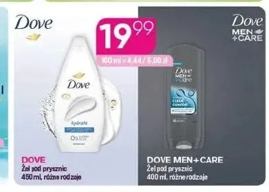 Żel pod prysznic Dove Men+Care promocja w Drogerie Koliber