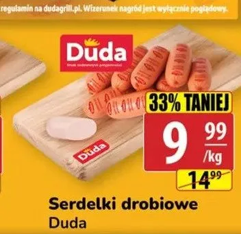 Serdelki drobiowe Duda promocja w API Market
