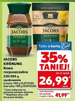 Kawa rozpuszczalna Krönung promocja w Kaufland