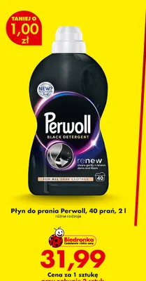 Płyn do prania Perwoll 40 prań promocja w Biedronka