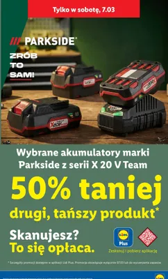 Akumulator seria X 20 V Team wybrane rodzaje promocja w Lidl