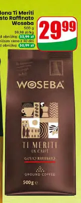Kawa mielona Woseba Ti Meriti Gusto Raffinato promocja w Dino