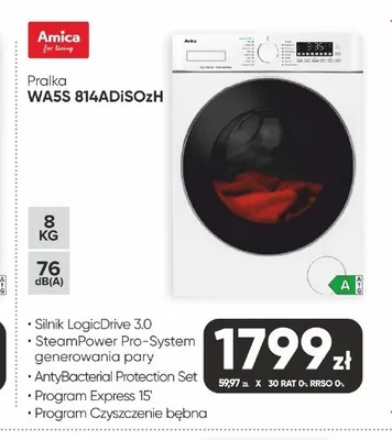 Pralka Amica WA5S 814ADiSOzH promocja w Max Elektro