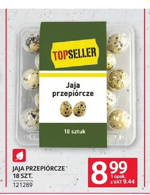 Jaja przepiórcze promocja w Selgros