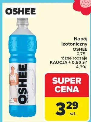 Napój izotoniczny różne rodzaje Kaucja promocja w Carrefour Market