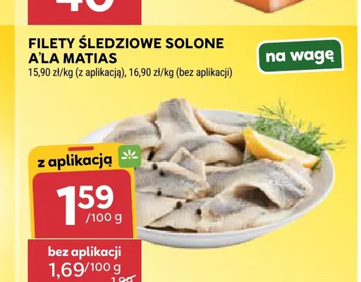 Filety śledziowe solone a'la Matias promocja w Stokrotka