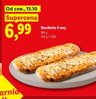Barchetta 4 sery Piekarnia Lidla promocja w Lidl