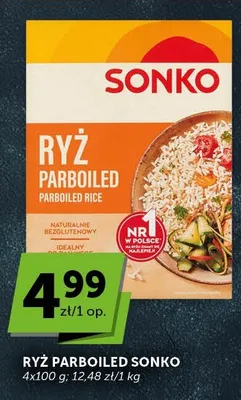 Ryż parboiled Sonko 4-pak 100g promocja w ABC