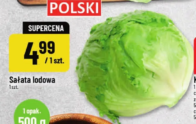 Sałata lodowa promocja w POLOmarket