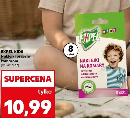 Naklejki przeciw komarom promocja w Kaufland