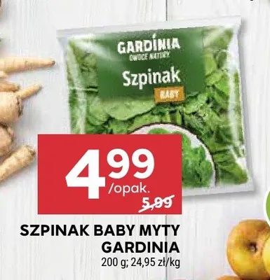 Szpinak baby myty promocja w Stokrotka