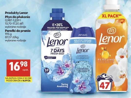 Płyn do płukania tkanin Lenor Spring Awakening promocja w Delikatesy Centrum