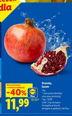 Granaty luzem promocja w Lidl