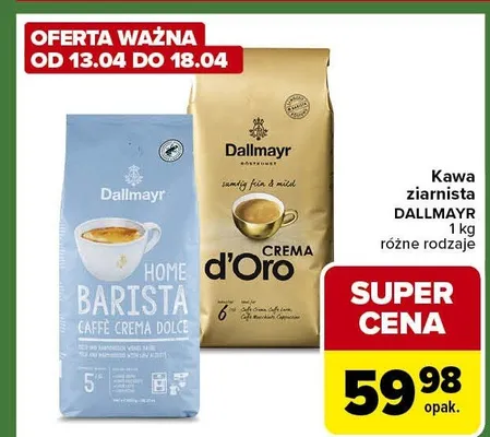 Kawa ziarnista różne rodzaje promocja w Carrefour Express