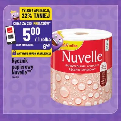 Ręcznik papierowy Nuvelle promocja w POLOmarket