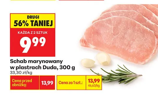 Schab marynowany w plastrach promocja w Biedronka