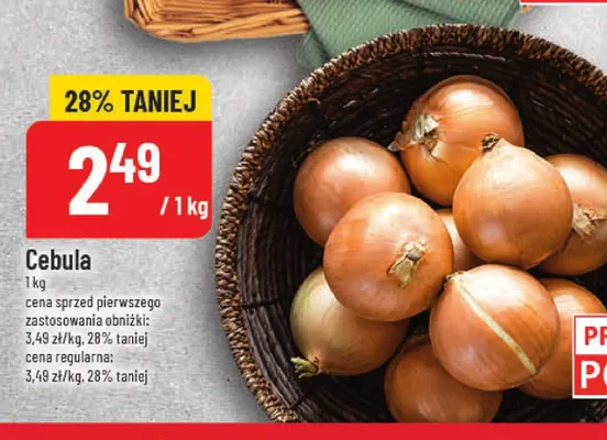 Cebula promocja w POLOmarket